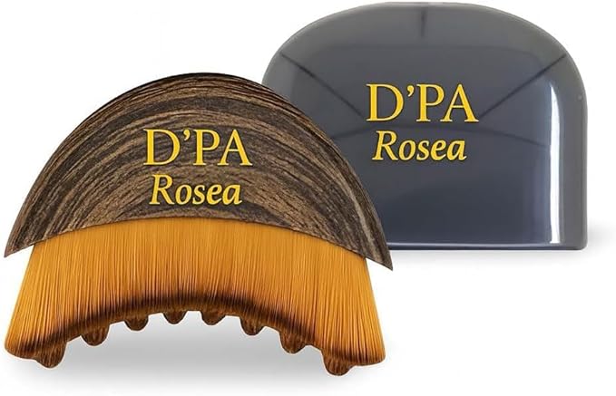 Lymphatic Contour Face Brush Drainage Massager Dry Sculpting Gua Sha Facial Depuffer Tool Massage Skin Lifting Beauty Appliance (1, Brown)