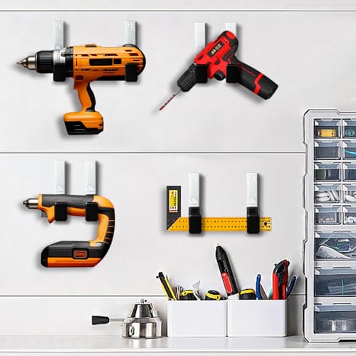 Heavy Duty Steel Garage Hooks,Garage Storage Utility Hooks,Anti-Slip Hanger, Tool Organizer,Steel Wall Mount Organizer, Garden Hose Hanger (Small-8PC)