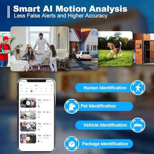 2K Security Cameras Wireless Outdoor, Pan Rotating 360¡Æ Battery Powered WiFi Camera with AI Motion Detection, Color Night Vision, Spotlight, Siren, 2-Way Talk, Waterproof, SD/Cloud Storage