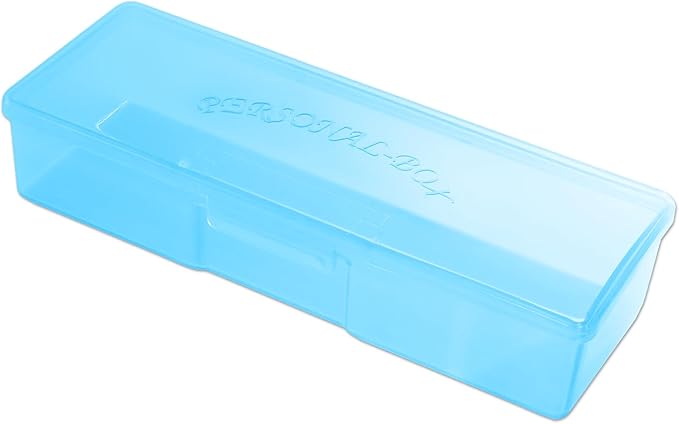 Beauticom Personal Box Storage Case for Professional Manicurist Nails Pedicure (Large Size) (1 Piece, BLUE)
