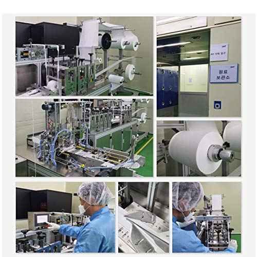INT 30 Pack, Black Face Mask Certified, 4-Layered Face Safety, Patented Adjustable Earloop, Individually Sealed Package made in Korea