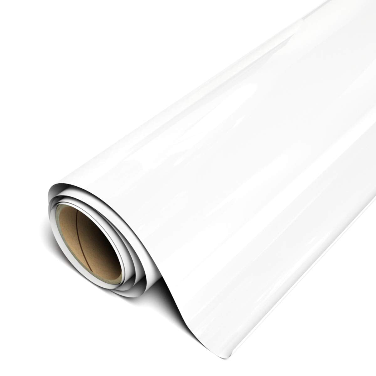 Siser EasyWeed Heat Transfer Vinyl 11.8" x 10ft Roll (White) - Compatible with Siser, Cricut, Silhouette and Other Craft/Professional Cutters - CPSIA Certified