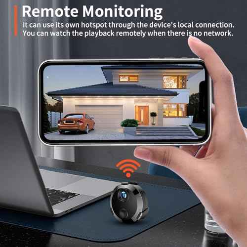 2K HD WiFi Security Camera -Hidden Cameras - WiFi Camera - Spy Cam-Indoor Nanny Cam -Surveillance Cameras with Motion Detection and Night Vision - Home Security for with App