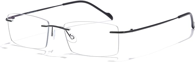 Cyxus 11g Titanium Blue Light Blocking Glasses Men Woman Ultralight Computer Gaming Office Study Eyeglasses 8602