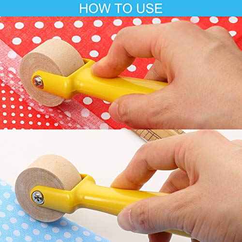 Quilting Seam Roller, Sewing Seam Wallpaper Roller with Easy to Grip Handle for Quilting, Sewing, Print, Ink, Wallpaper, Home Decoration(2)