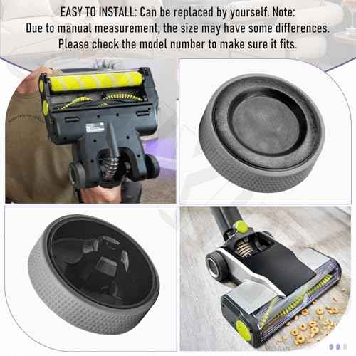 Upgraded Replacement Wheel Fits for Ryobi PCL720K PBLSV716K Cordless Stick Vacuum