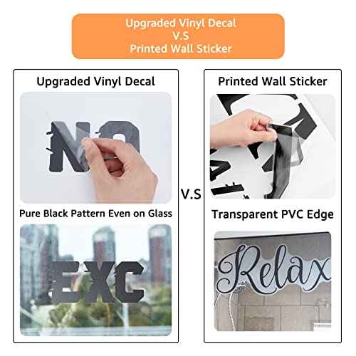 SUPERDANT Laundry Room Decals Washer and Dryer Decals Wash Dry Wall Stickers Decor Vinyl DIY Quote Wall Art for Family Laundry Shop Home Apartment Washing Machine Dryer Decal 15in