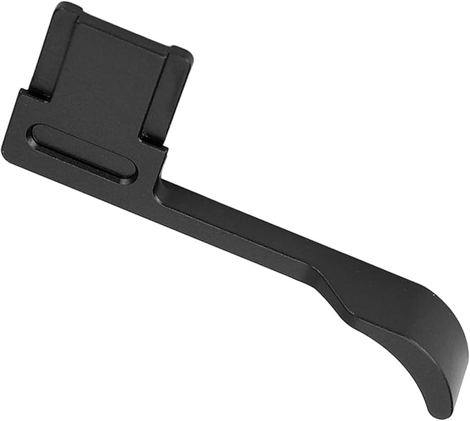 Bewinner Thumb Up Grip for A7CR & A7CRII, Aluminum Alloy Hot Shoe Cover & Camera Hand Grip Rest - Ergonomic Design for OneHanded, Enhanced Comfort & Secure Hold (Black)