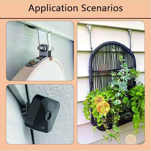 30 Pack Durable Vinyl Siding Hooks, Easy Install No-Nail Stainless Steel Hangers, No Hole Siding Hanging Hanger for Home and Garden Use