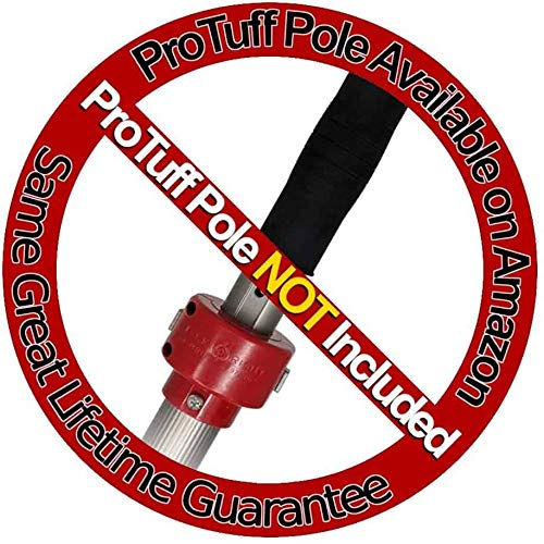 ProTuff 17" Silt Net Pool Skimmer for PROS – “490 Promise” Unlimited Unconditional Replacement – Ultra-Durable Ultra Fine Net for Silt – Heavy-Duty Aluminum Frame, EZ-Clip & Deep Bag for Cleaning