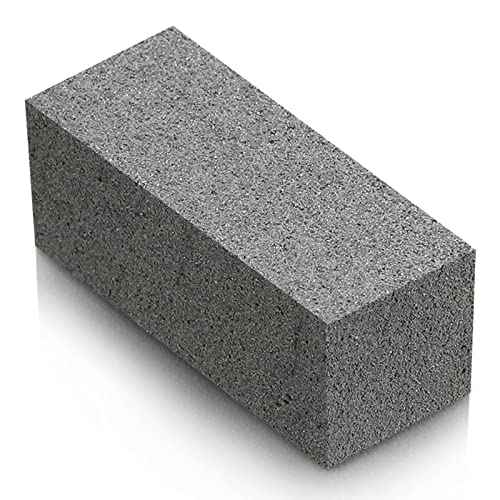 Batiyeer Soft Gummy Stone for Skis, Grinding Rubber Gummy Abrasive Block Stone, Snowboard Ski Equipment for Removing Rust and Burrs, 50 x 20 x 20 Mm, 60 Grit