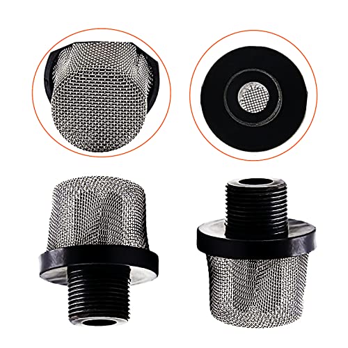 2-Pack 288716 3/4" Filter Inlet Suction Strainer for Airless Sprayer for Magnum X5 LTS15 X7 LTS17 ProX7 ProX17 ProX9 ProX19 ProX17 ProLTS 170 ProX19 ProLTS 190 Airless Sprayer Painter