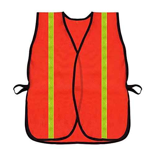 zojo High Visibility Safety Vests,Adjustable Size,Lightweight, Wholesale Reflective Vest for Outdoor Works, Cycling
