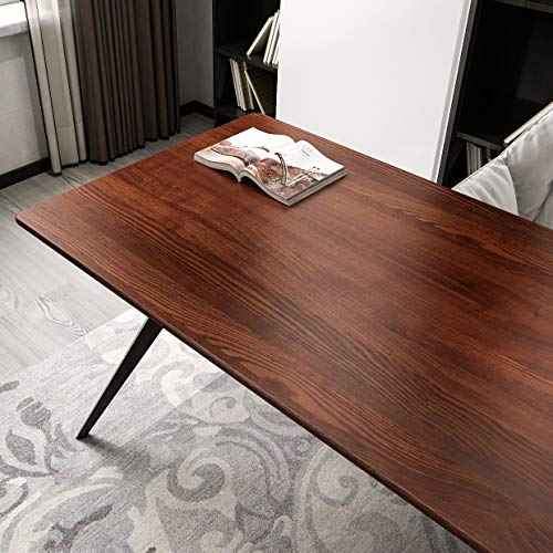 Livelynine Teak Wood Grain Contact Paper for Cabinets Drawers Peel and Stick Countertops Vinyl Kitchen Cabinet Wallpaper Self Adhesive Counter Top Contact Paper Waterproof Desk Covering 15.8x78.8 Inch