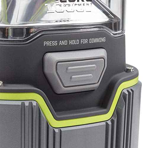 CORE 1000 Lumen CREE LED Rechargeable Camping Emergency Lantern, Lithium Ion Batteries, Charges Cell Phones