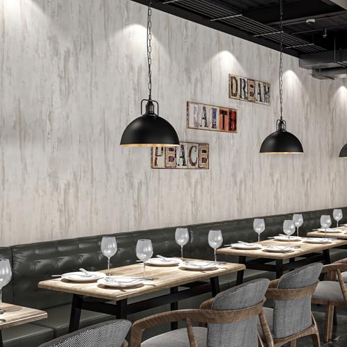 Thick Beige Concrete Wallpaper Peel and Stick Beige Contact Paper for Bedroom Removable Cement Wallpaper Self Adhesive Vinyl Faux Concrete Contact Paper for Walls Kitchen Farmhouse 17.7"x80"