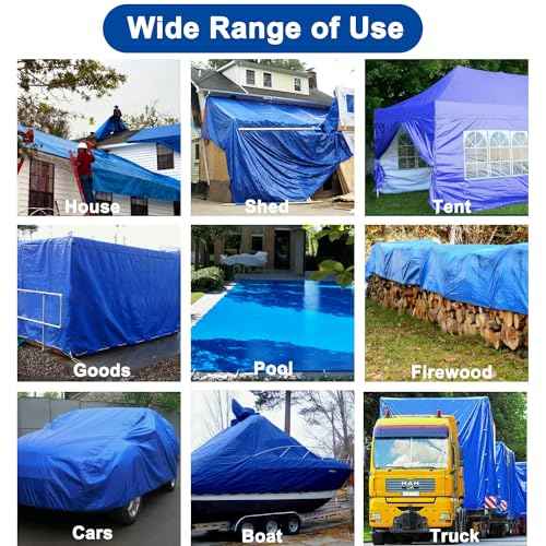Tarpaulin Repair Tape, 3.15IN*16.4FT Blue Waterproof Tarp Repair Tape Patch, Heavy Duty RV Covers Tent Repair Tape for Truck Camper Travel Trailer Boat Covers