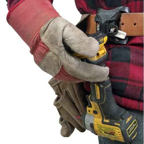 Elite ? Quick Attach with Auto-Locking ? Fits Popular Brands ? Drill, Tape Measure, Nailer Holder ? Practical Tool Accessory ? Gift for Christmas, Birthday, DIYers