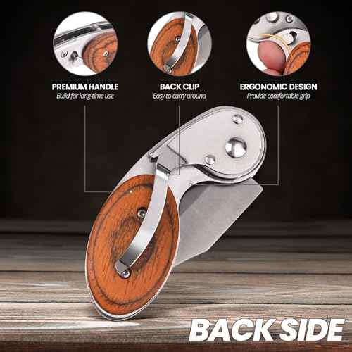 Small Pocket Knife for Men Women, EDC Folding Knives, Box Cutter Pocket Tool for Everyday Carry, Cool Dad Gadget Gifts