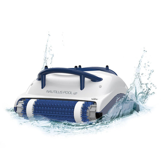 Dolphin Nautilus Pool-Up Robotic Pool Vacuum Cleaner up to 26 FT - Wall Climbing with Scrubber Brush