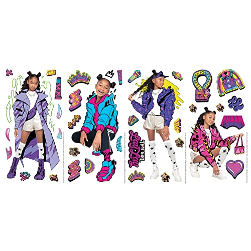 RoomMates RMK5186SCS That Girl Lay Peel and Stick Wall Decals