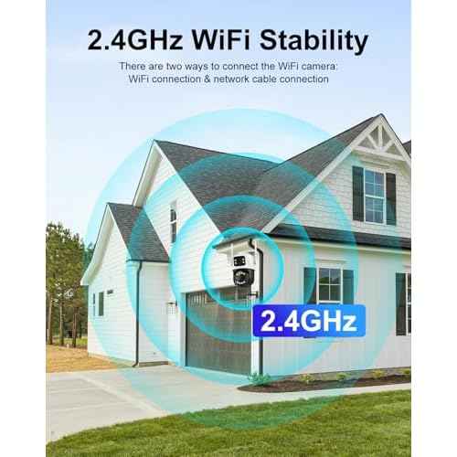 6MP Dual Lens Wireless Outdoor Security Camera Outdoor, WiFi Home Survaillance Camera, PTZ, 355¡ÆPan, 90¡Æ Tilt, Human Detection & Auto Tracking, 2-Way Audio, IP66, 24/7 Recording,Night Vision