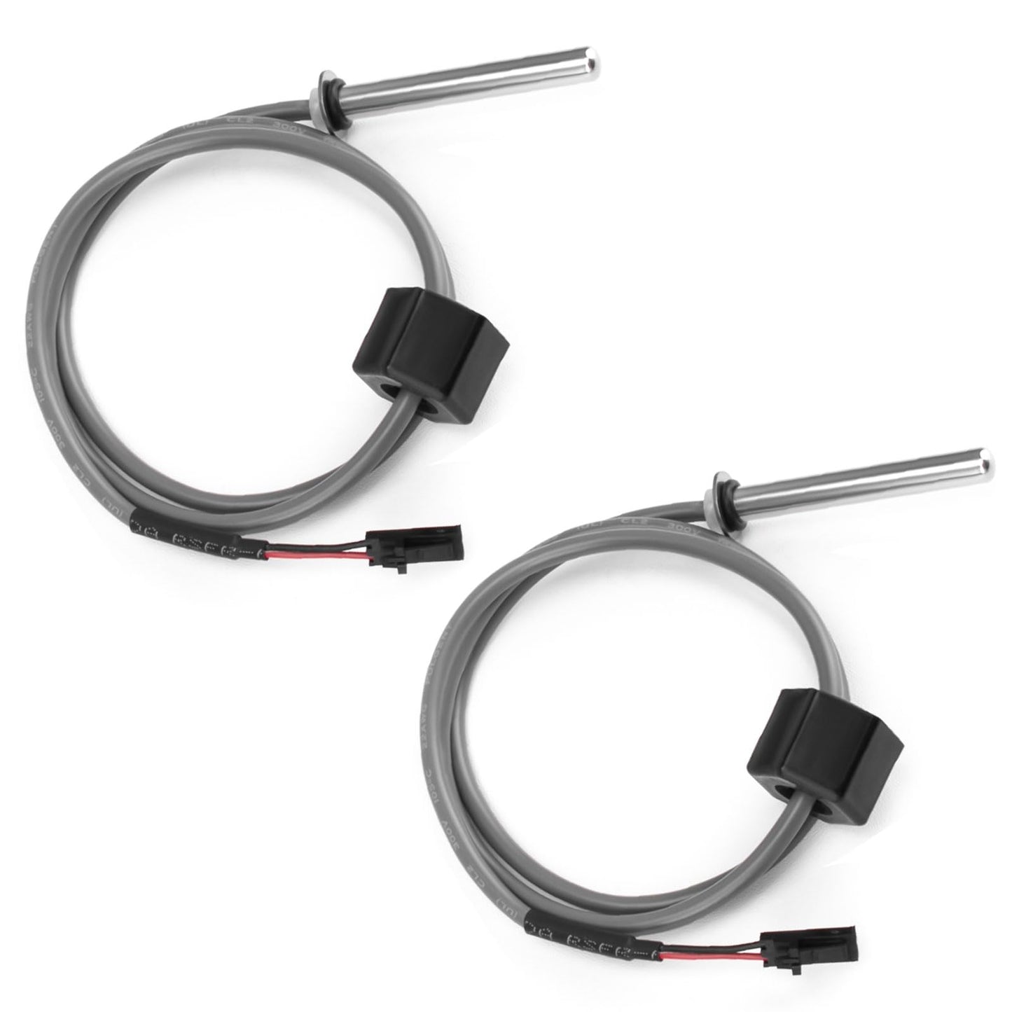 Tobaiwind Hot Tub Sensor-Compatible with Balboa Spa Heater M7 System 30344 30042 30382, 24" Temp/Hi-Limit, 1/4" Dia Dual Purpose Sensor Hot Tub Heater (2-Pack)