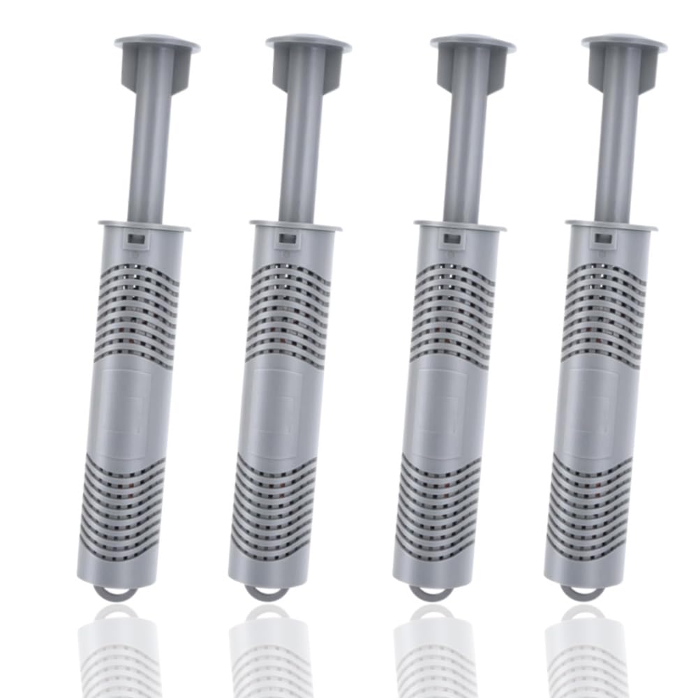 Silver Ion Cartridge for Hot Springs Spa, Hot Tub Silver Ion Cartridge with 4 Months Keeps Spa Water Crystal(Grey,4PCS)