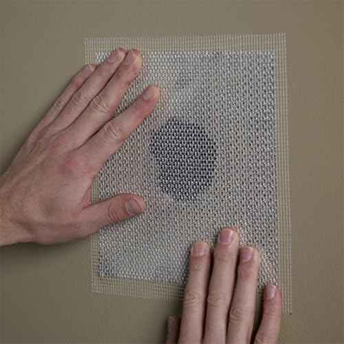 Duck Brand Aluminum Wall Repair Patch, 8 Inches x 8 Inches, White (283996)