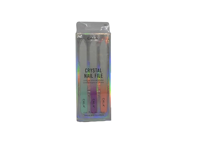 Cala Crystal nail file 3 count, 3 Count