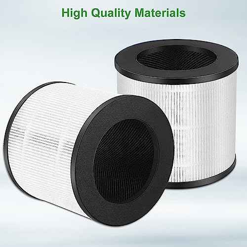 4 Pack Model 14 Replacement Filter for MA Air Puri-Fier Models 14/14B/14W, 3-in-1 Filter Contains Pre-Filter and Activated Carbon Filter¡£
