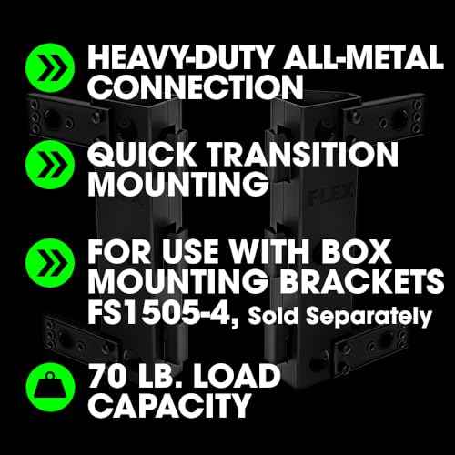 FLEX STACK PACK Storage System Rolling Box Mount - FS1504