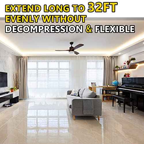 EMITEVER LED Strip Lights Neutral White, 4000K 24V LED Tape Light 32.8FT UL Listed, Ra 95+, IP30, 2.9W/ft, 240+Lumens/ft, 1200LEDS/Spool (Power Supply Sold Separately)