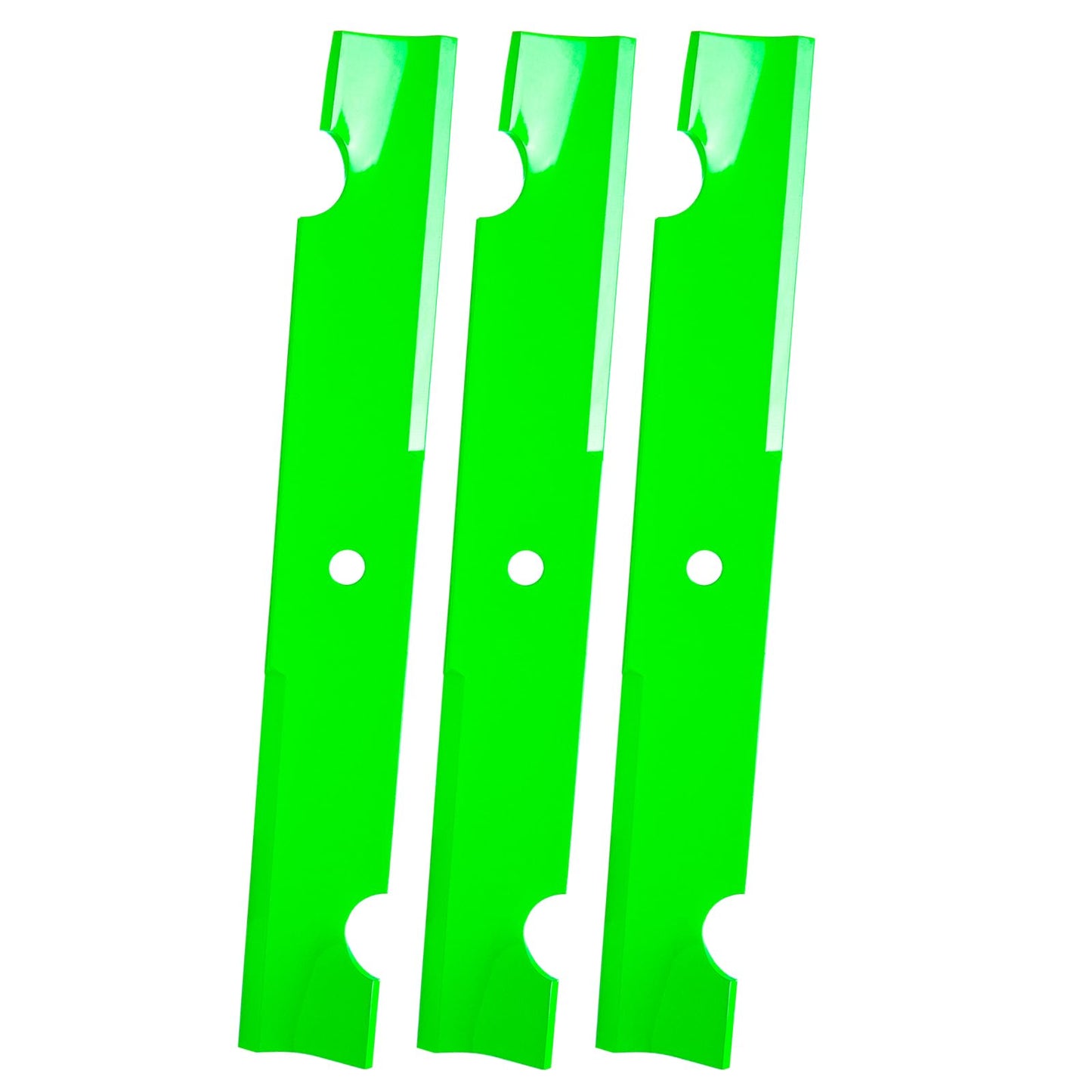 JYLEYJ 038-0001-00 High Lift Blades Fit for 54 inch Bad Boy Mower Deck Maverick ZT CZT Elite Outlaw Revolt Replaces 038-0001-00, 038-0000-00(3 Pack)
