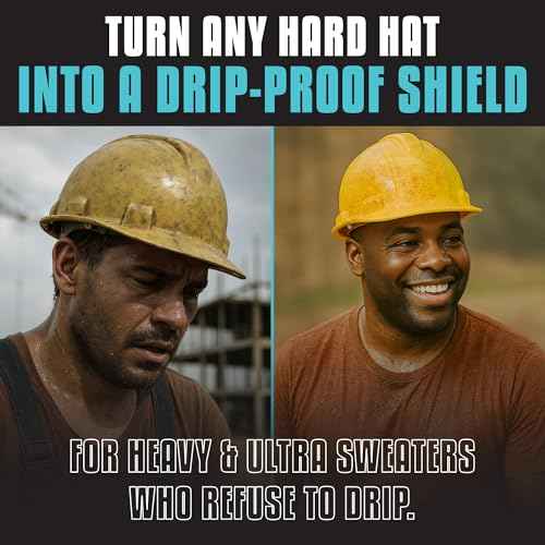 SweatHawg Hard Hat Liner Sweatband ? Extreme Sweat Absorbing, Quick-Dry, Cooling, Washable Liner for Helmets & Hard Hats