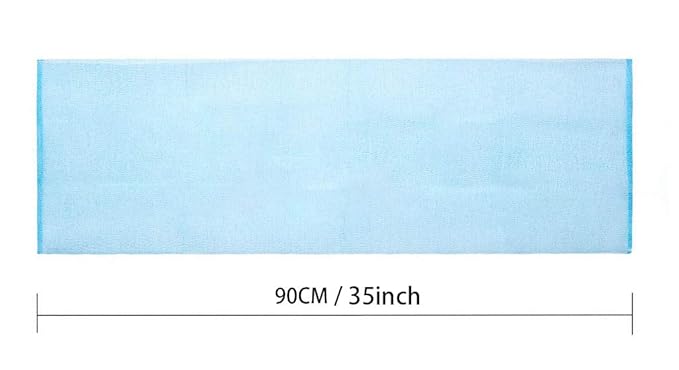 ARCH&M 3-Pack Premium Nylon Exfoliating Towel - 35-Inch Quick-Dry, Hygienic Japanese Washcloth for Body & Back - Durable, Machine Washable, Long-Lasting (Brown Purple Navy-Blue)