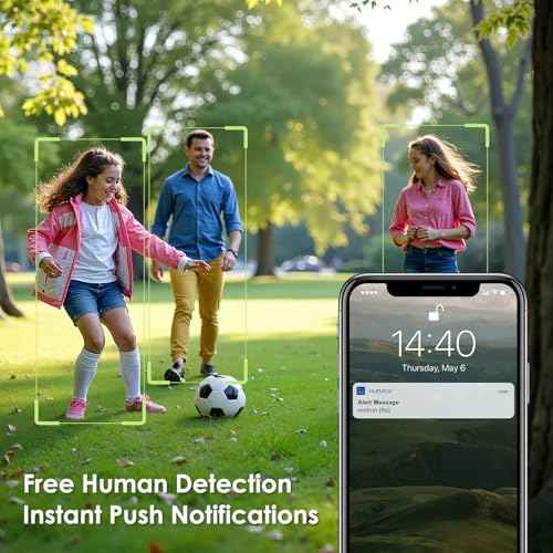 MUBVIEW Wireless Doorbell Camera with Chime, 2K Video Doorbell Wireless with Voice Changer, Motion Detection, Anti-Theft, Night Vision, 2-Way Audio, SD/Cloud Storage, No Subscription