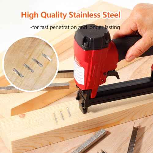 1/2 Inch Crown 21 Gauge Stainless Steel 304 Staples 1940-Count 3 Sizes for 80 Series Staple Gun, Includes: 5/16", 3/8", 1/2" Assortment, Combo kit