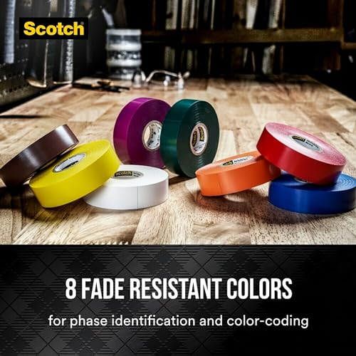 3M 35 ORANGE (3/4"X66FT) TAPE, INSULATION, PVC, ORG, 0.75INX66FT