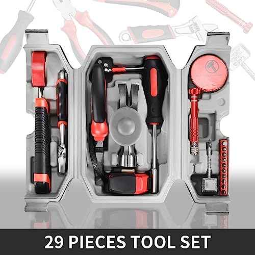 Mighty Thor Hammer Tool Box - Durable & Portable 29-in-1 Kit with Epic Mjolnir Design, Perfect Men's Gift for Travel, Home, and Garage Use