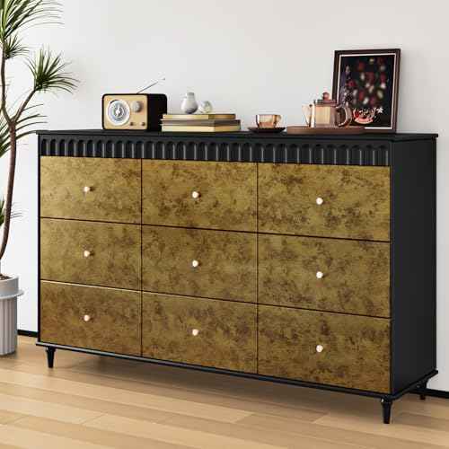 Antique Gothic Metallic Wallpaper Rusty Gold Brushed Stainless Steel Contact Paper for Countertops Removable Industrial Metal Wallpaper for Wine Cabinet Accent Wall Kitchen Countertop Liner