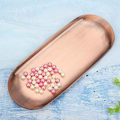 Candle Tool Tray, Aromatherapy Candle Tool Tray Organizer, Storage Trays Plates, Exquisite(Large Retro Copper Color)