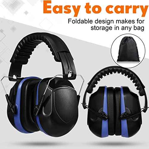 Yunsailing Noise Reduction Headphones NRR 28dB Hearing Protection Ear Muffs Protection Headphones for Shooting Construction