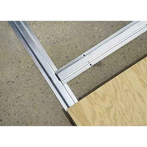 Arrow Sheds 4' x 3' Metal Floor Frame for Spacemaker Patio Storage Shed, Outdoor Storage Shed Floor Frame Base Kit (Flooring Not Included), Galvanized