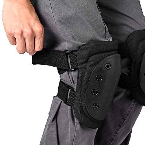 Tactical Knee Pads ,Airsoft Knee & Elbow Protective Pads Guard for Army, Paintball, Hunting and Anyother Outdoor Sports