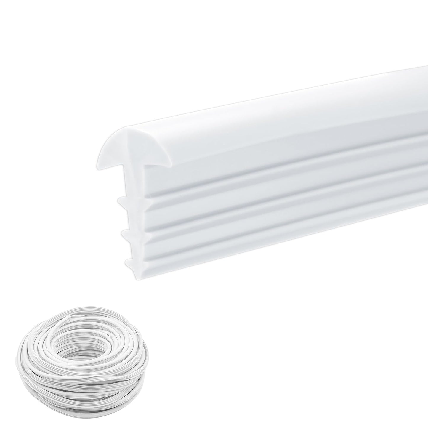 SuperDi Plastic 120ft Roll QP1562 Swimming Pool Liner Lock Beaded Wedge T-Shape