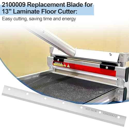 2100009 Laminate Floor Cutting Blade, 13" Flooring Cutter Replacement Blade Compatible with Norske Tools NMAP002 Flooring and Siding Cutter - Laminate Flooring Tools Cutter Replacement Blade