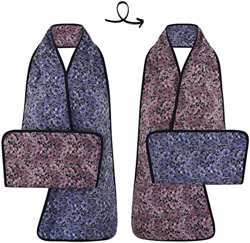 Reversible Adult Bib Scarf - Dignified Alternative to Adult Bibs | Washable and Reusable Clothing Protectors