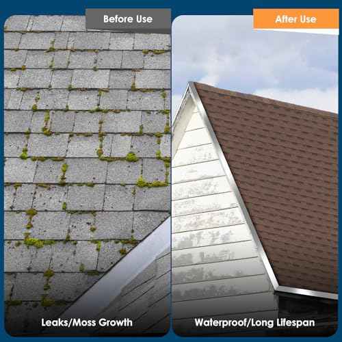 Aluminum Roll Flashing, 12'' x 50' Metal Roofing Roll for Roof and Garden, Prevents Roofing Stains, 0.019-inch/0.3 mm Thickness (26GA) Roof Strip for Moss and Mildew Prevention