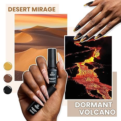 Beetles Gel Nail Polish Kit with U V Light, 108 Pcs 55 Colors Cat Eye Gel Polish Set with Base Coat Glossy Matte Glitter Top Coat Gel Polish Glitter Red Green Brown Purple Pink Gifts for Women Girls